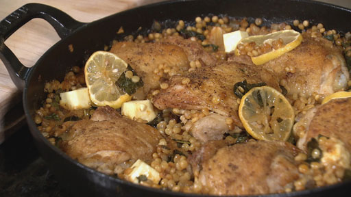 Lemon Couscous Chicken