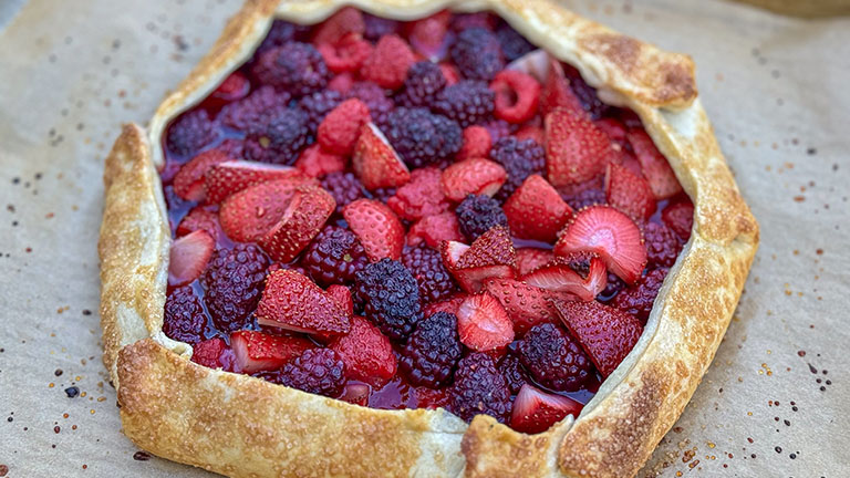 Mixed Berry Galette