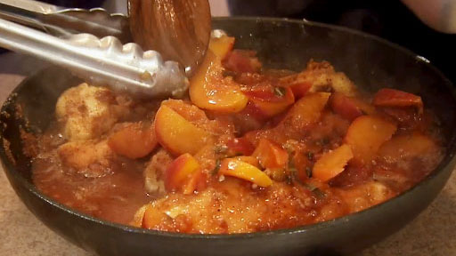 Peach-Spiced Chicken Screenshot from America's Heartland Season 7 Episode 13